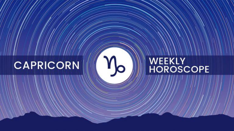 Capricorn Weekly Horoscope