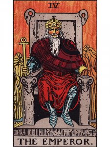 The Emperor Tarot Card