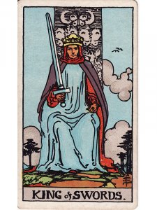 King of swords Rider Waite tarot