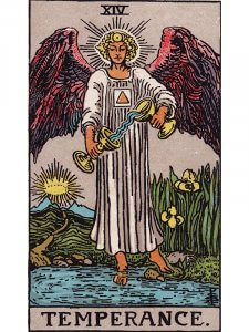 Temperance Tarot Card
