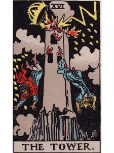 The Tower Tarot Card