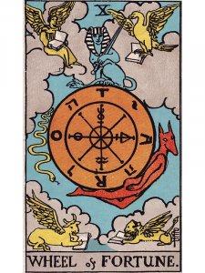 Wheel of Fortune Tarot Card