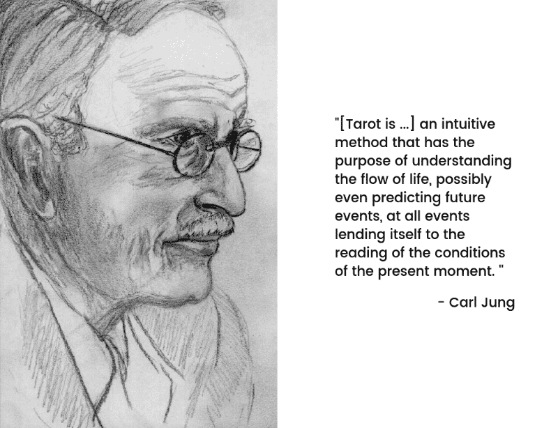 Carl Jung tarot quote