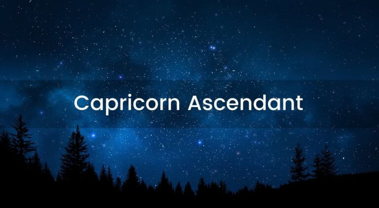 capricorn ascendant