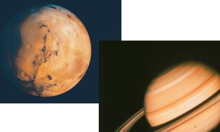 Mars Opposes Saturn