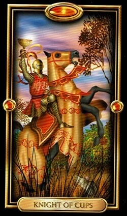 Knight of Cups card