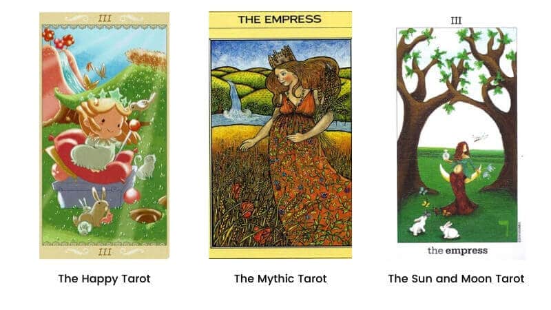 The Empress tarot card modern images 2