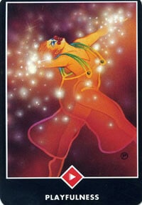 Osho Zen tarot Playfulness card