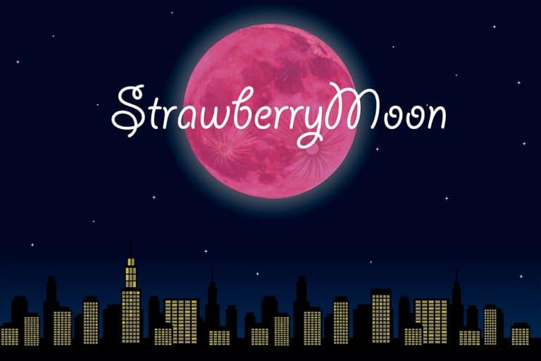 Full Strawberry Moon 2020