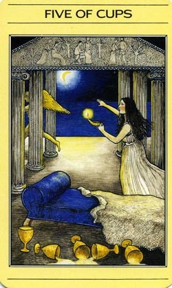 5 of Cups Mythic Tarot