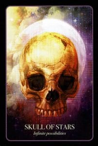 Halloween Oracle Skull Of Stars