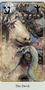 The Devil Haindl Tarot