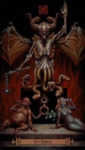 The Devil Spellcaster Tarot