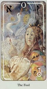 The Fool Haindl Tarot