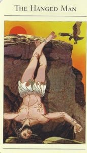 The Hanged Man Mythic Tarot