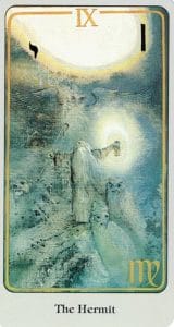 The Hermit Haindl Tarot