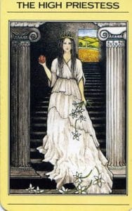 The High Priestess Mythic Tarot