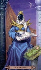 The High Priestess Spellcaster Tarot