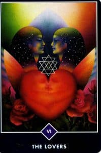 The Lovers Osho Zen Tarot