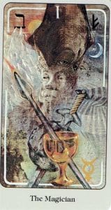 The Magician Haindl Tarot