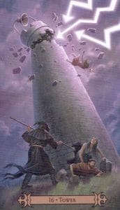 The Tower Spellcaster Tarot