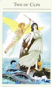 2 of Cups Mythic Tarot