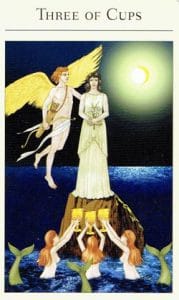 3 of Cups Mythic Tarot
