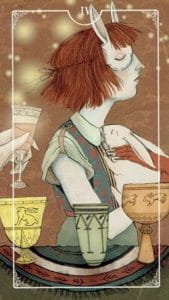 4 of Cups Ostara Tarot