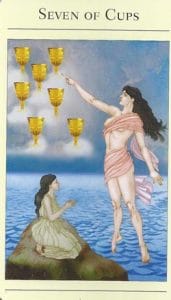 7 of Cups Mythic Tarot