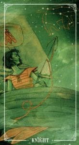 Knight of Cups Ostara Tarot