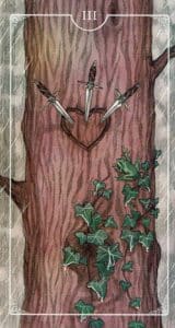 3 of Swords Ostara Tarot