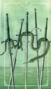5 of Swords Ostara Tarot