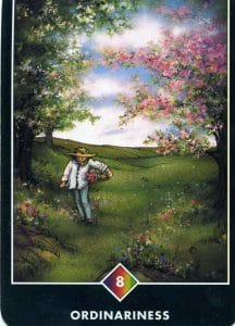 8 of Rainbow Ordinariness Osho Zen Tarot