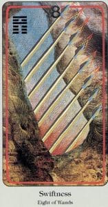 8 of Wands Haindl Tarot