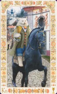 Baroque bohemian cats - Knight