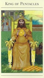 King of Pentacles Mythic Tarot