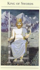 King of Swords Mythic Tarot