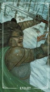 Knight of Swords Ostara Tarot