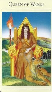 Queen of Wands Mythic Tarot