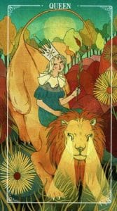 Tarot Reina de Bastos Ostara