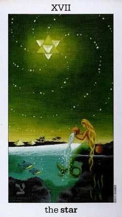Sun and Moon tarot The Star card