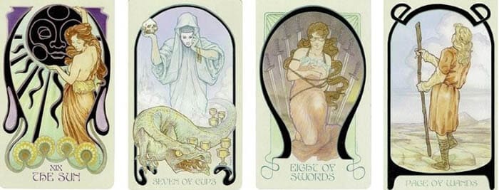 Ethereal Visions Illuminated Tarot cards
