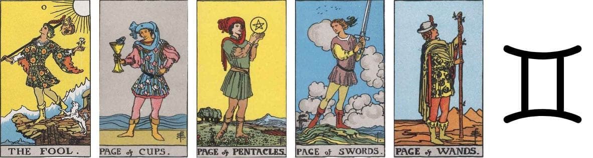 Psychic Archetypes The Student in tarot