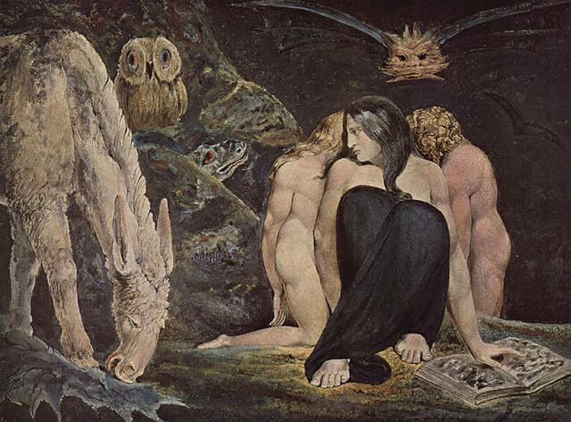 The Triple Hecate by William Blake