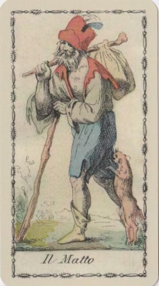 Lombardy Tarot The Fool card