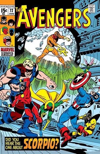 Avengers #72 Cover