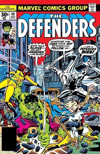 Defenders #49 Cover