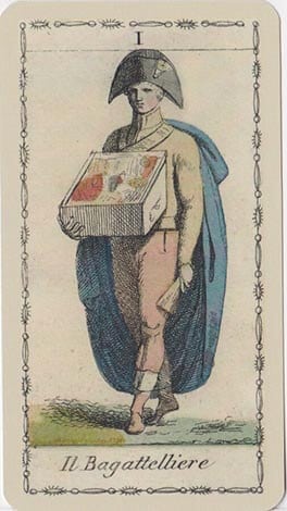 Lombardy Tarot The Magician card