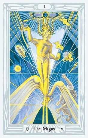 Thoth Tarot The Magician card