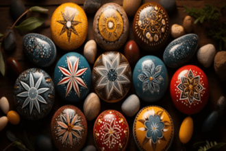 Mandala Stones A Deep Dive into Creation, Significance, and Rituals